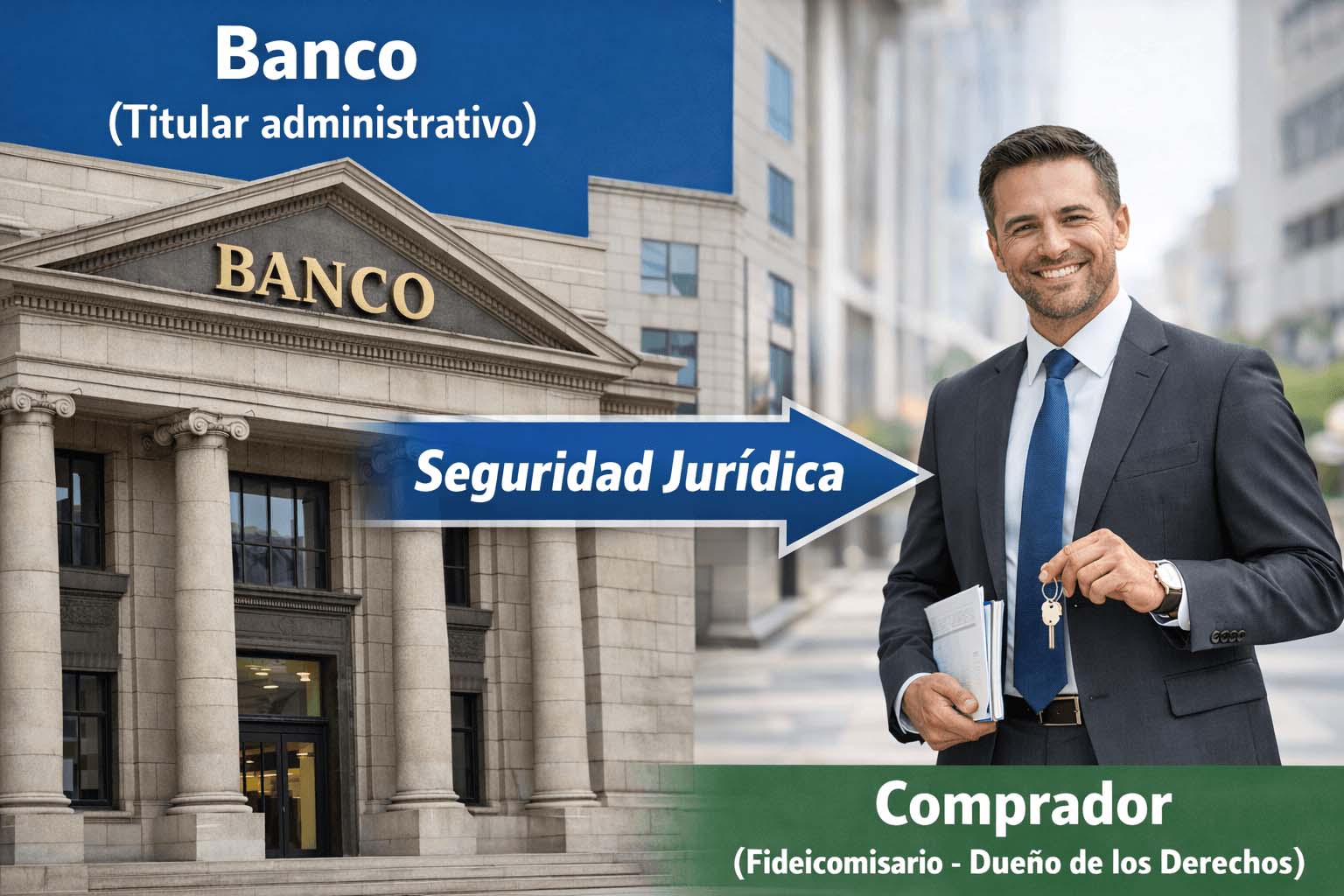 Diagrama funcionamiento fideicomiso zona restringida mexico para extranjeros.