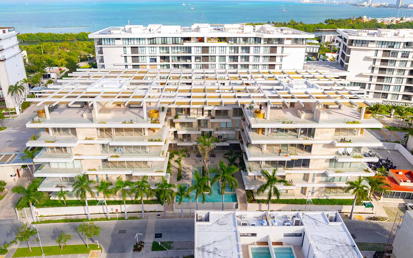 Renta sin muebles en ALBA Puerto Cancún | 2 recámaras