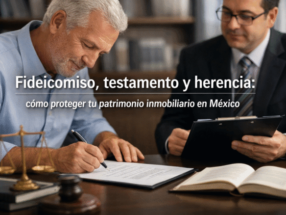 Fideicomiso, testamento y herencia: cómo proteger tu patrimonio inmobiliario en México