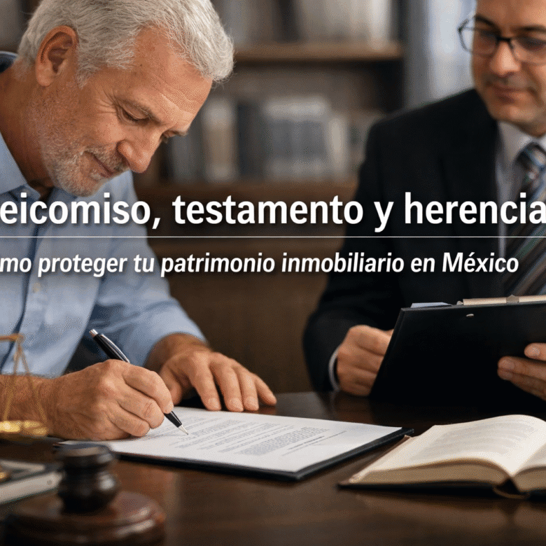 Fideicomiso, testamento y herencia: cómo proteger tu patrimonio inmobiliario en México