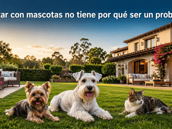 cómo rentar con mascotas sin dañar la propiedad