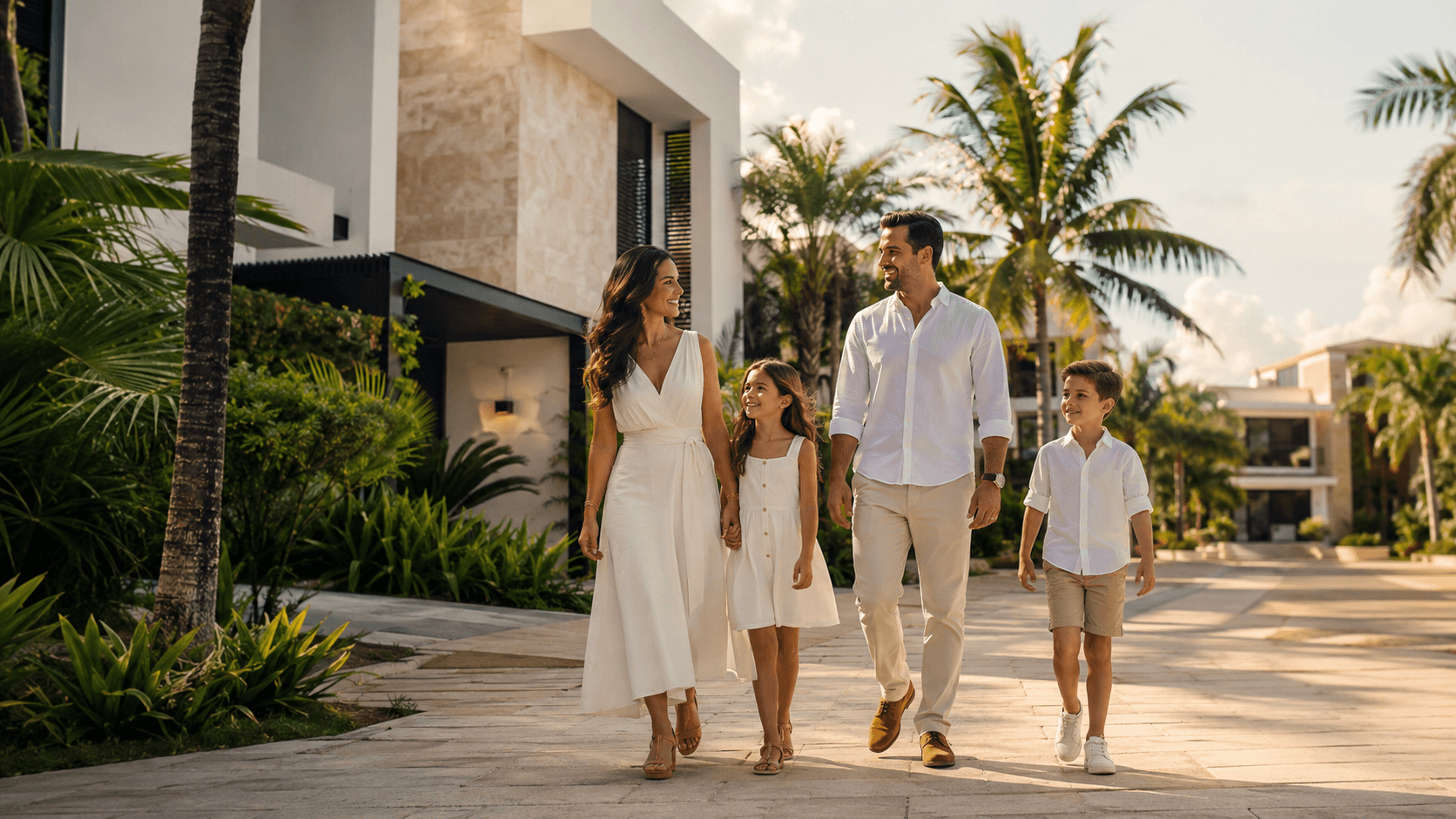 La familia perfecta para cada tipo de propiedad en Cancún