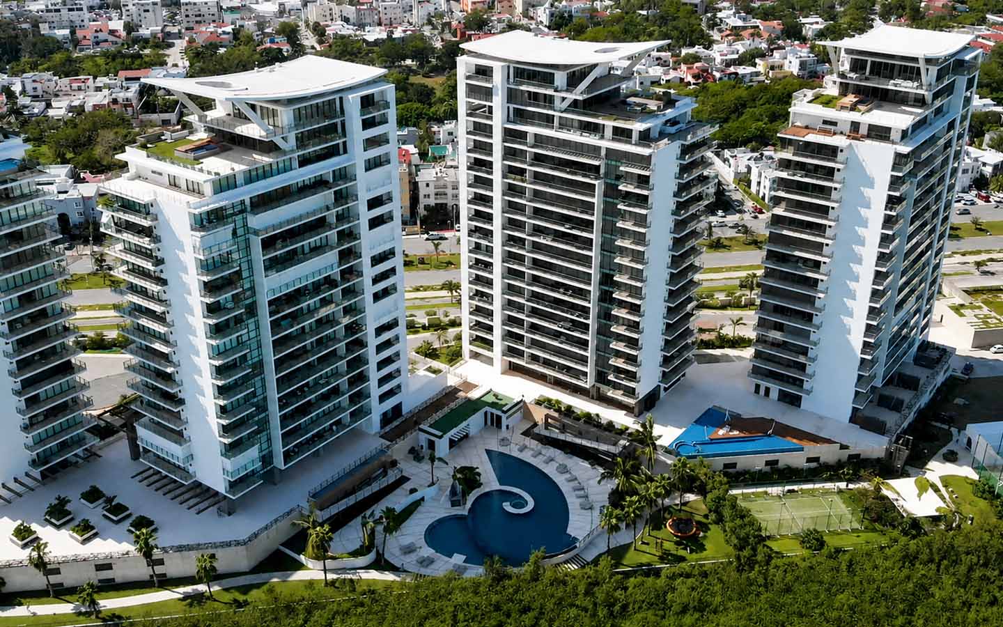 Departamento amueblado en renta en Puerto Cancún | BE Towers