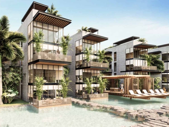 Departamento en venta en Xalet Tulum amueblado